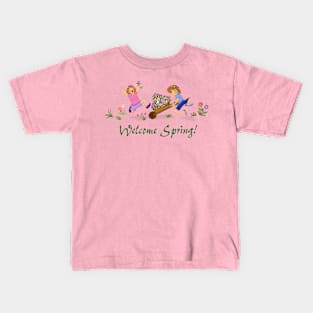 Welcome Spring Kids T-Shirt